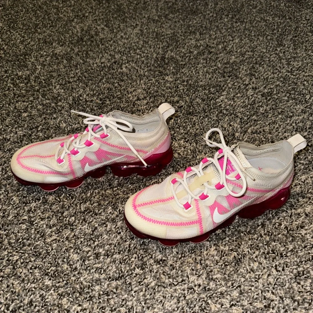 Nike Womens Air Vapormax 2019 Pink Rise - Picture 2 of 7